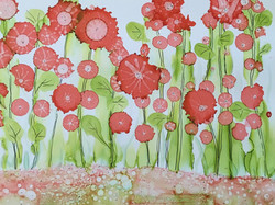 Daisies in Ink - Tina Manders