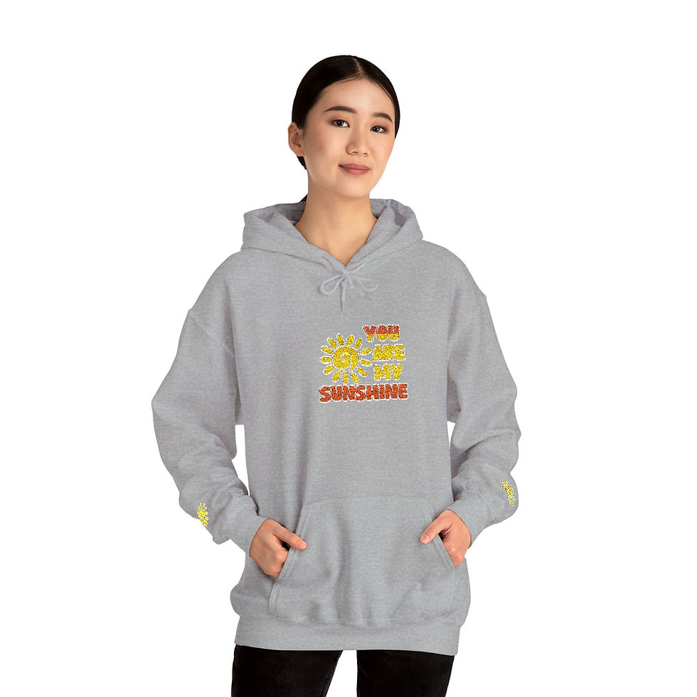 Thumbnail: Sunshine Floral Hoodie — "You Are My Sunshine" Graphic Pullover