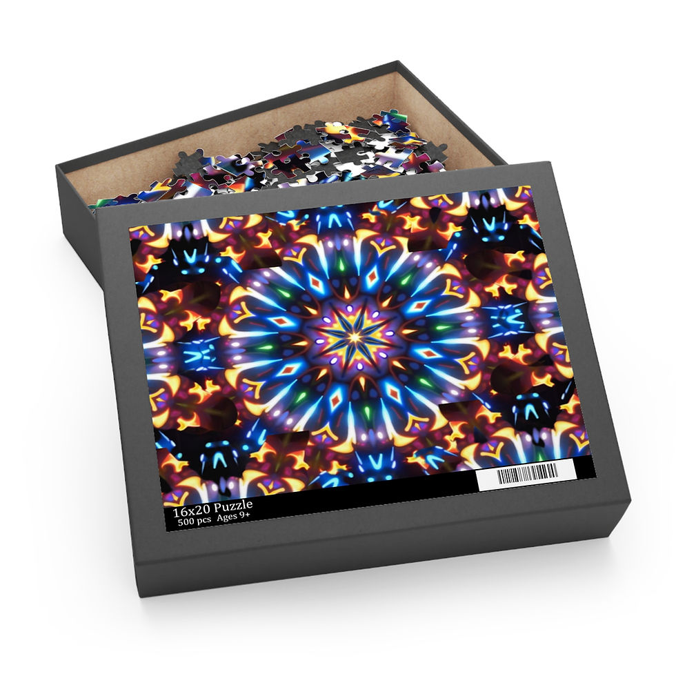Thumbnail: Kaleidoscope Lights Jigsaw Puzzle