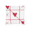 Thumbnail: image of the back of the Romantic "love you" reversible square pillow