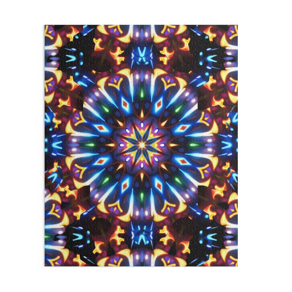 Thumbnail: Kaleidoscope Lights Jigsaw Puzzle