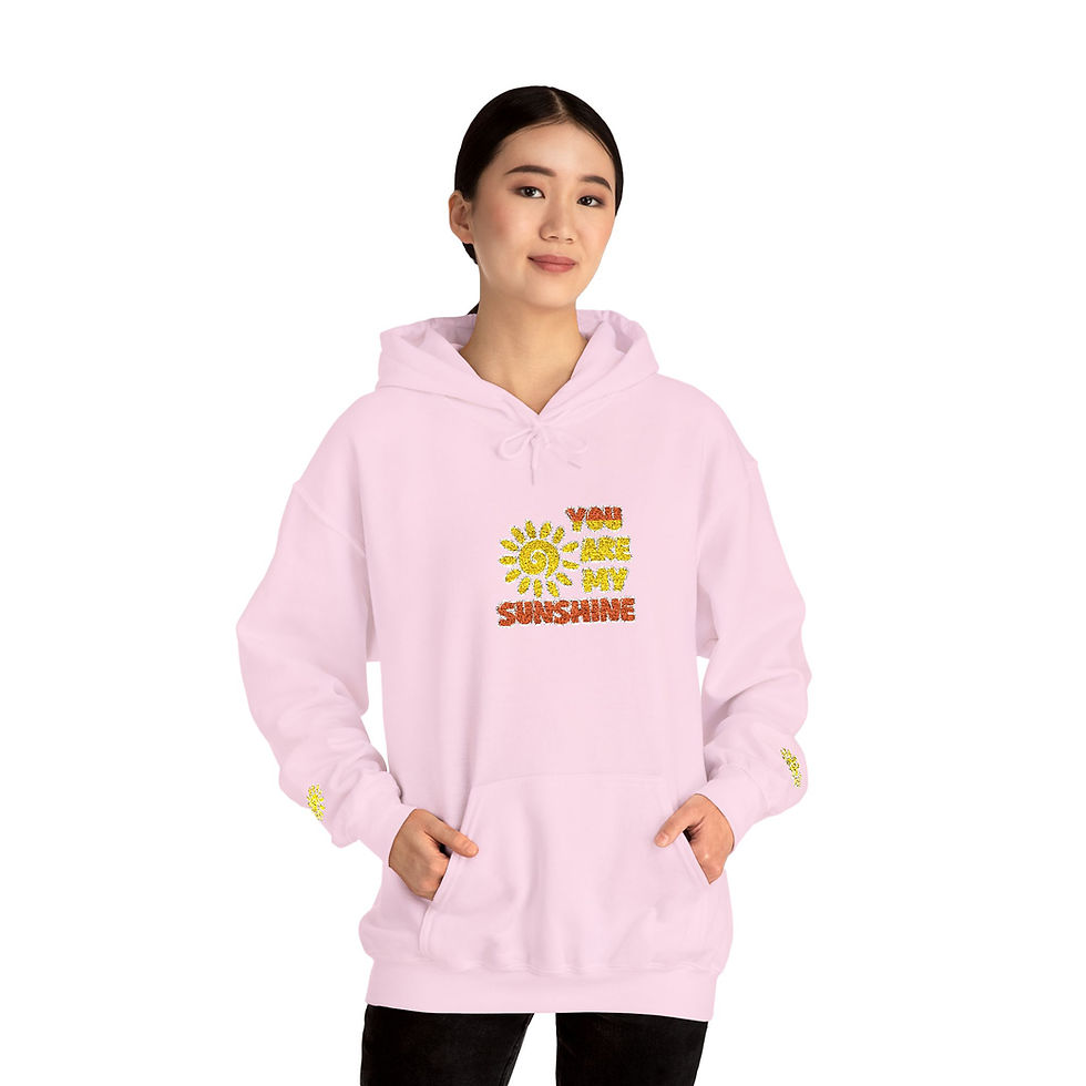 Thumbnail: Sunshine Floral Hoodie — "You Are My Sunshine" Graphic Pullover