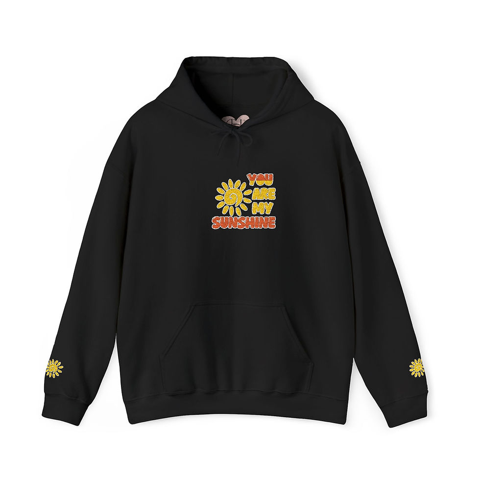 Thumbnail: Sunshine Floral Hoodie — "You Are My Sunshine" Graphic Pullover
