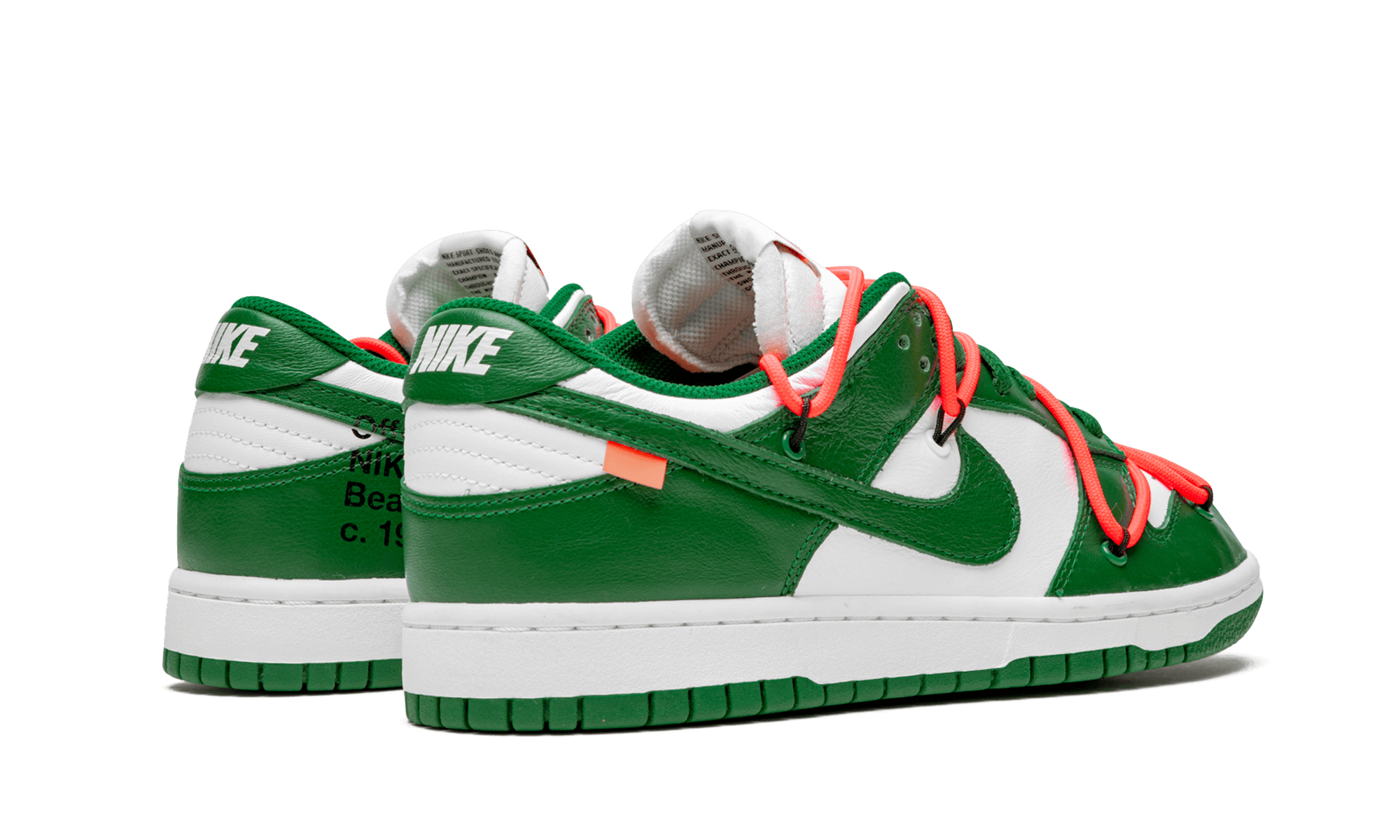 green off white dunk