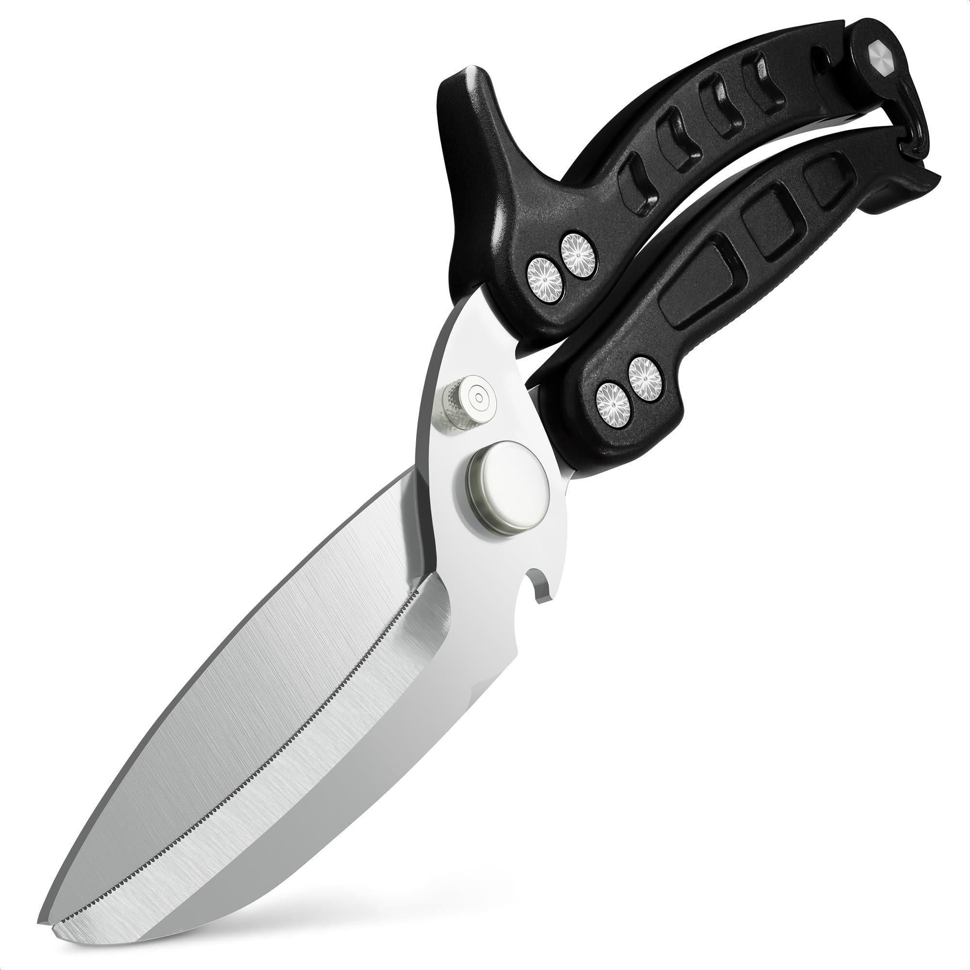 Heavy duty sharp 4 in 1 multi use kitchen shears