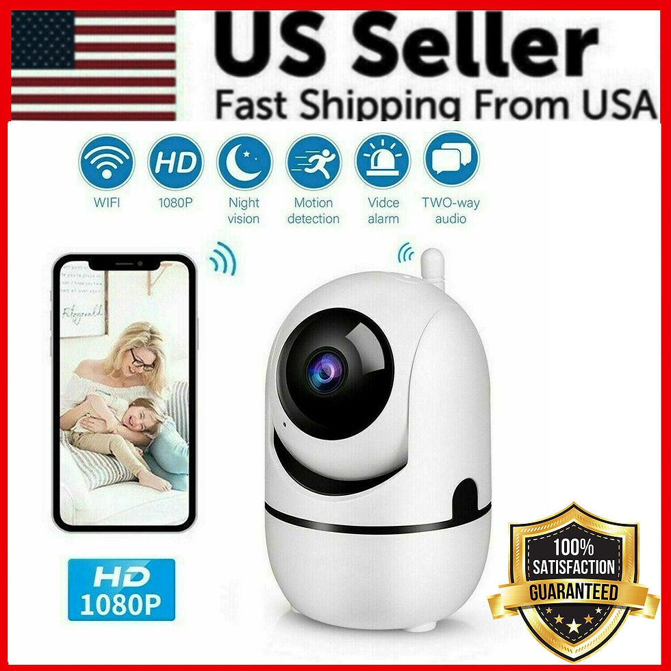 1080P WiFi wireless indoor home security camera monitor