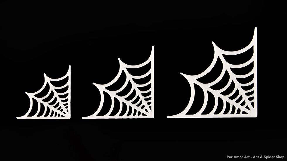 Thumbnail: corner spider web decoration