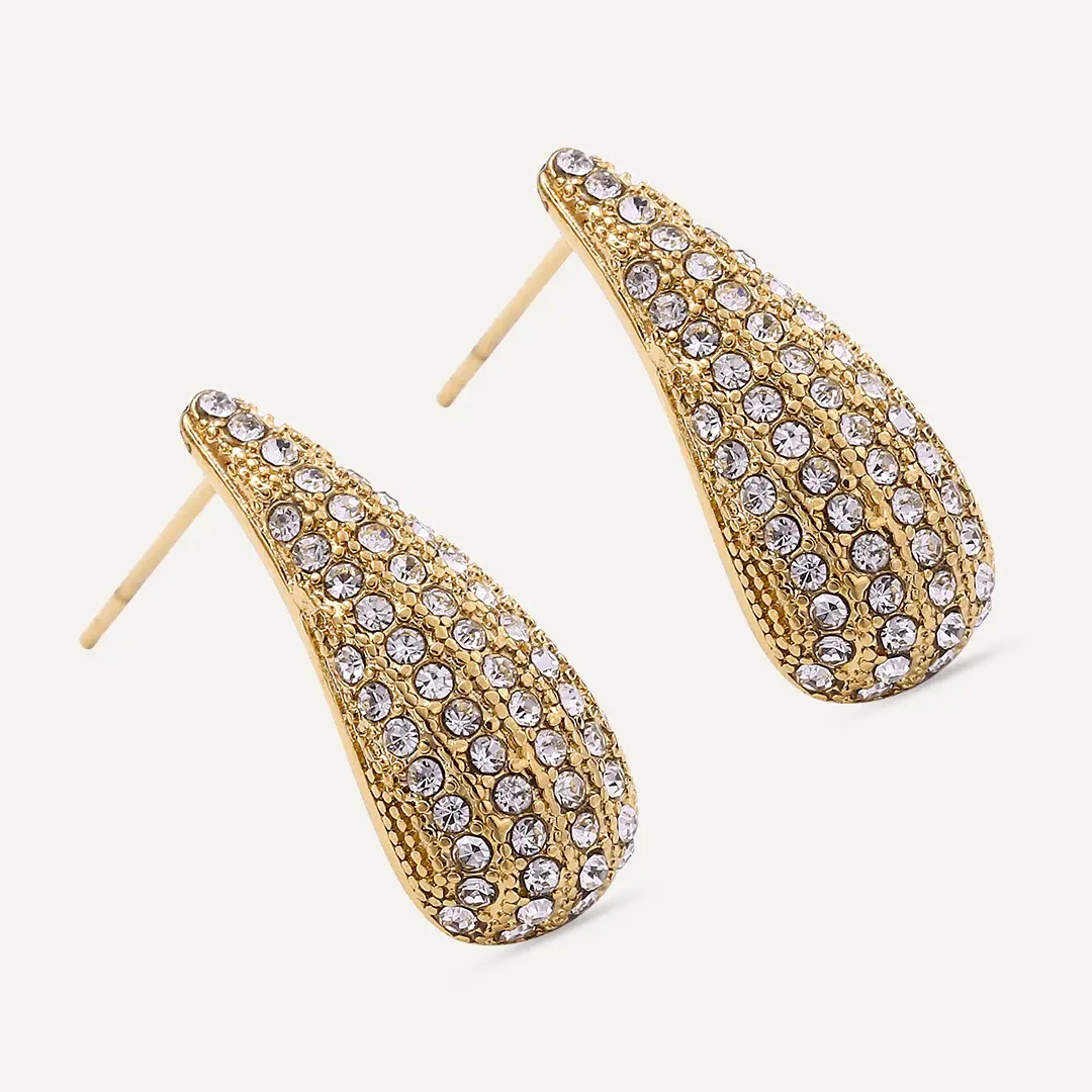 Sparkle Teardrop Earrings