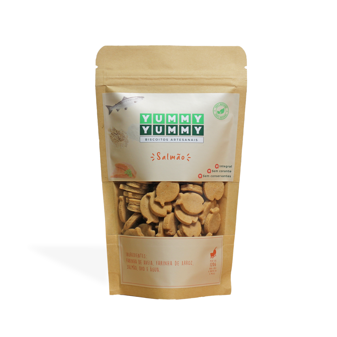 Petisco Natural para Cães - Salmão
