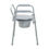 Thumbnail: FOLDING STEEL COMMODE