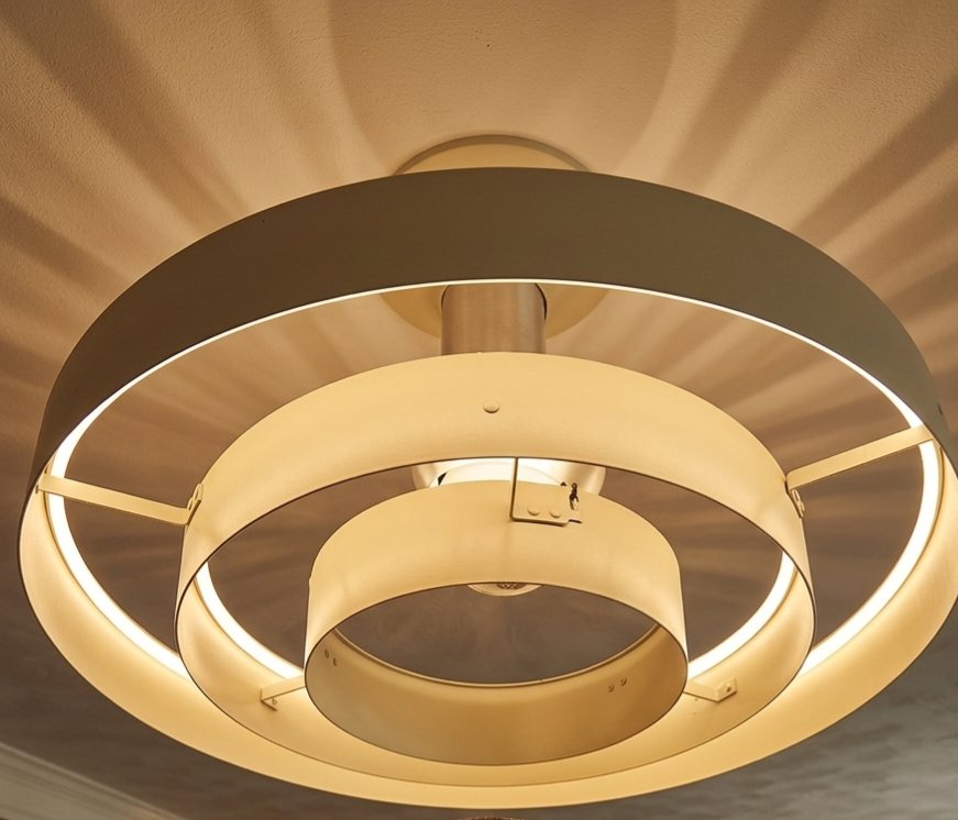 MCM Saturn Ring Light Fixture