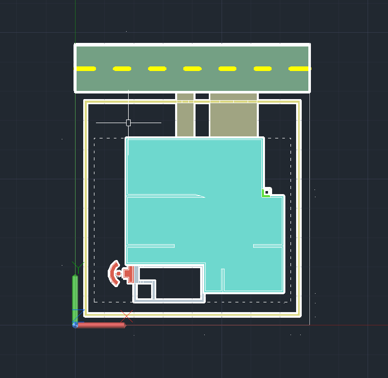 SITE PLAN OF THE HOUSE