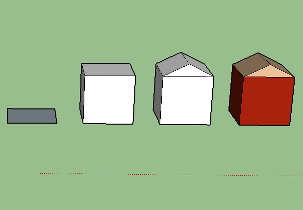 Changes through steps