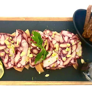 Carpaccio di polipo