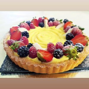 Crostata crema e frutta