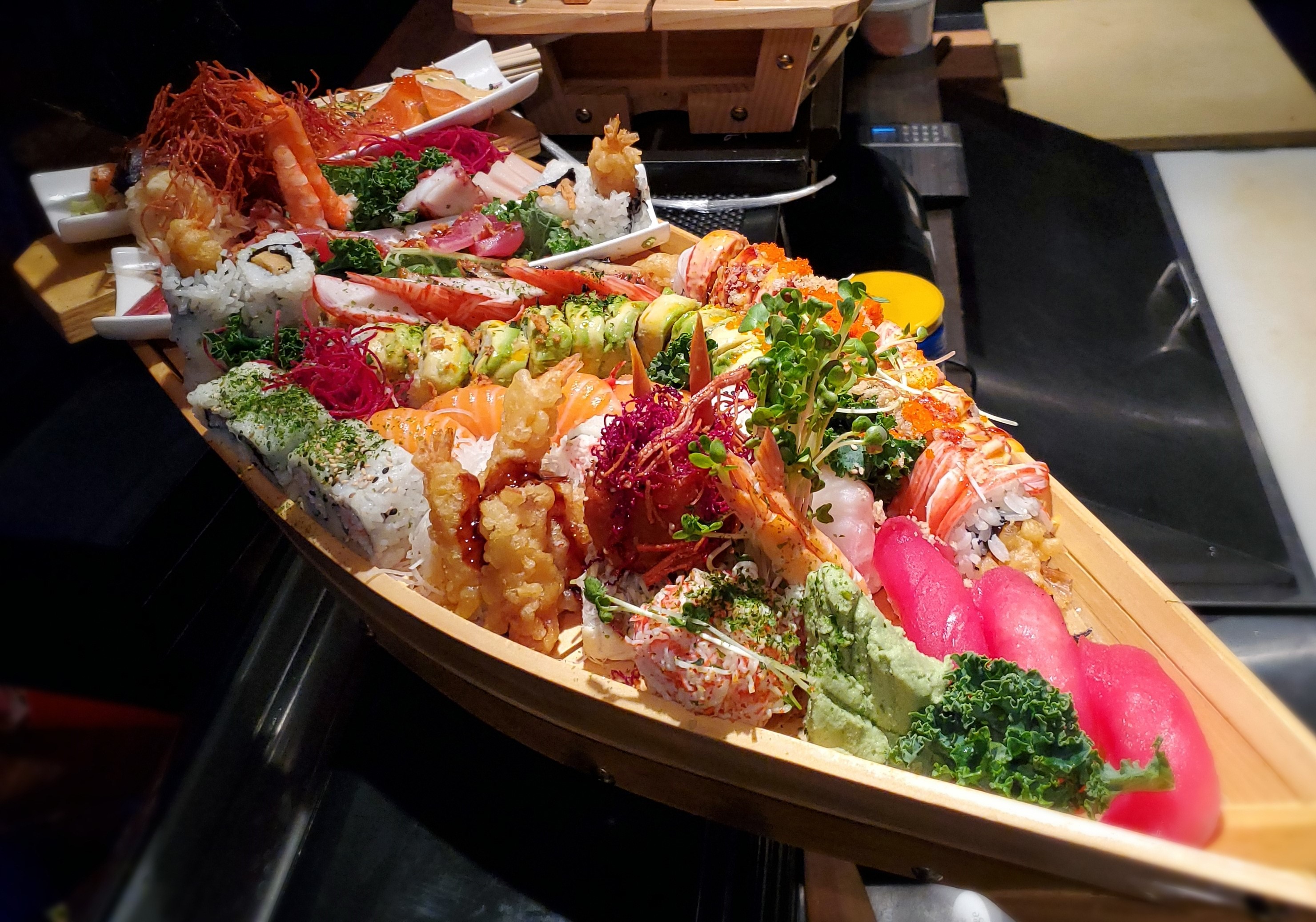 Arranged Food and Objects