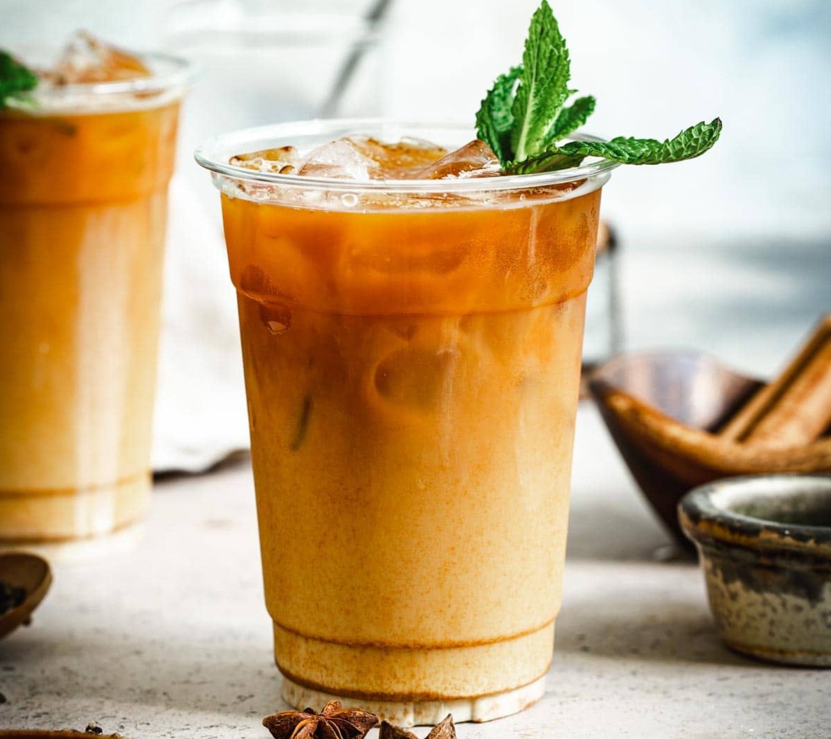 Arranged Food and Objects