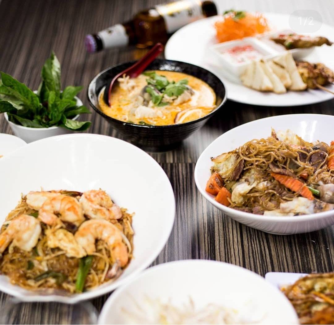 Arranged Food and Objects