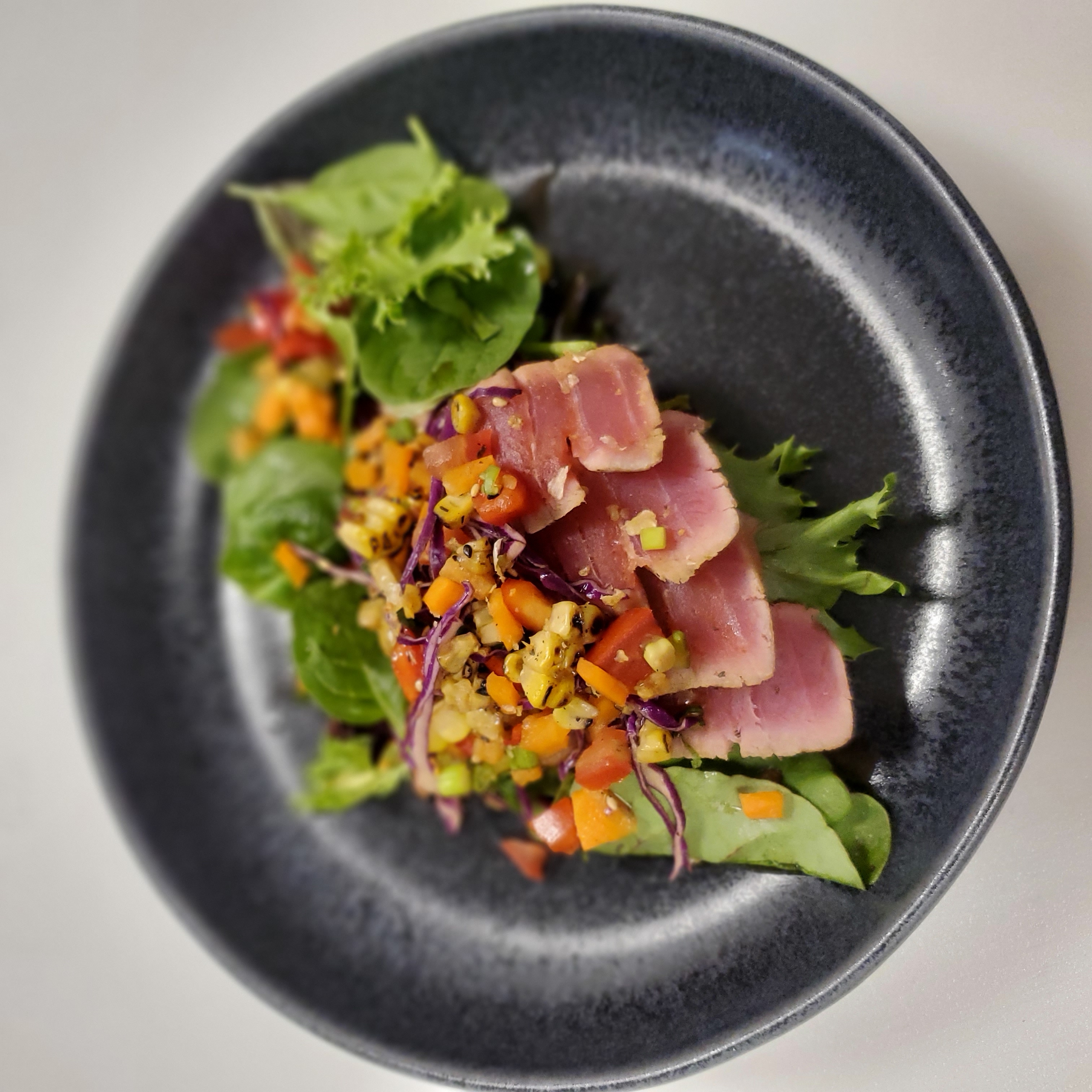 Arranged Food and Objects