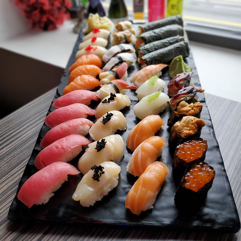 Arranged Food and Objects