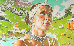 Балерина. Из серии Лебединое озеро