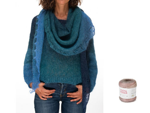 1玉で出来る素敵なマフラー