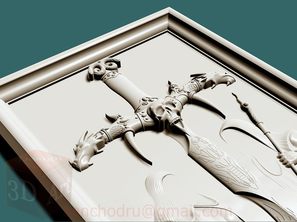 Миниатюра: 3D-STL model "Death"
