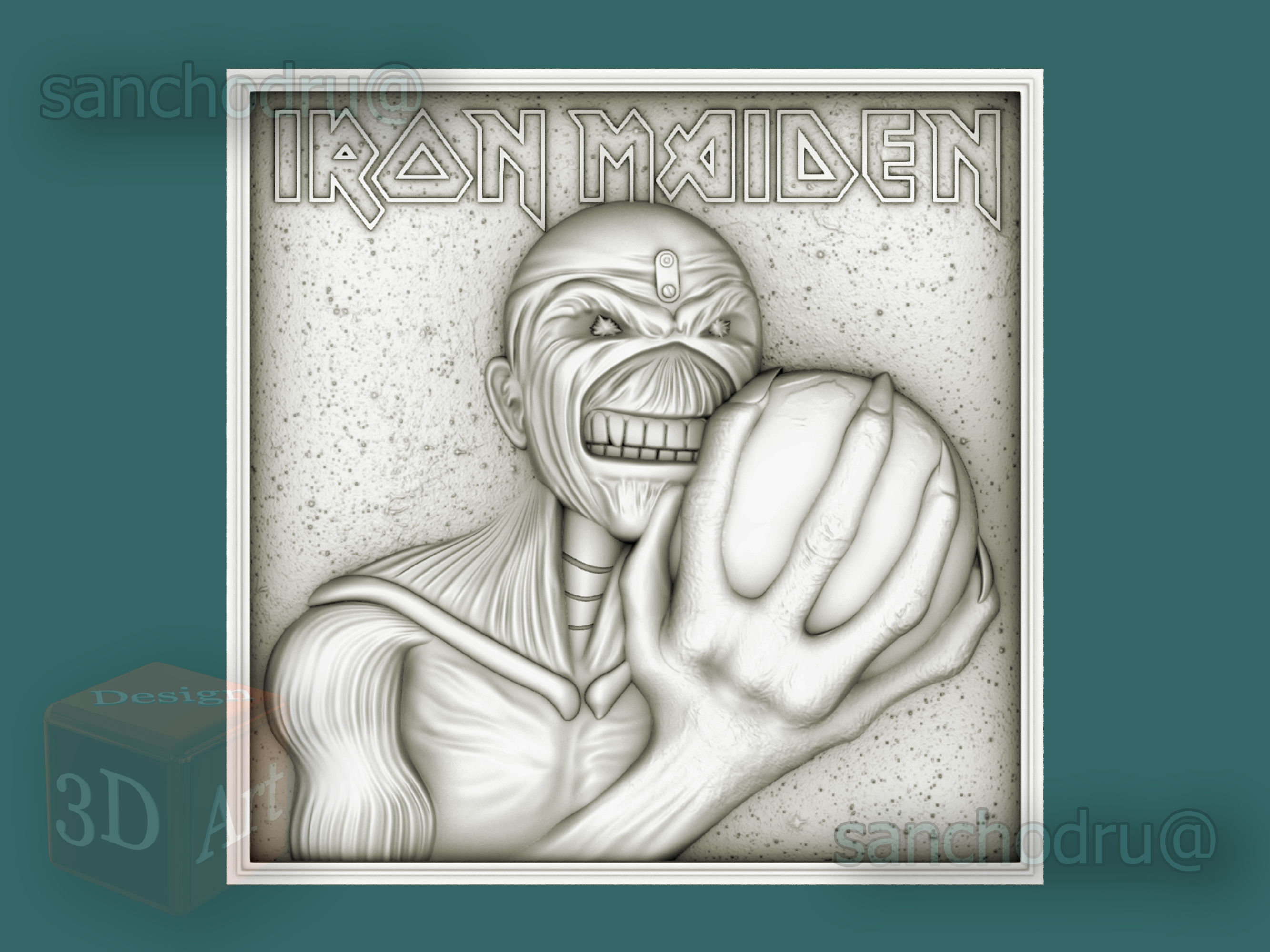 3D-STL model "IronMaiden"