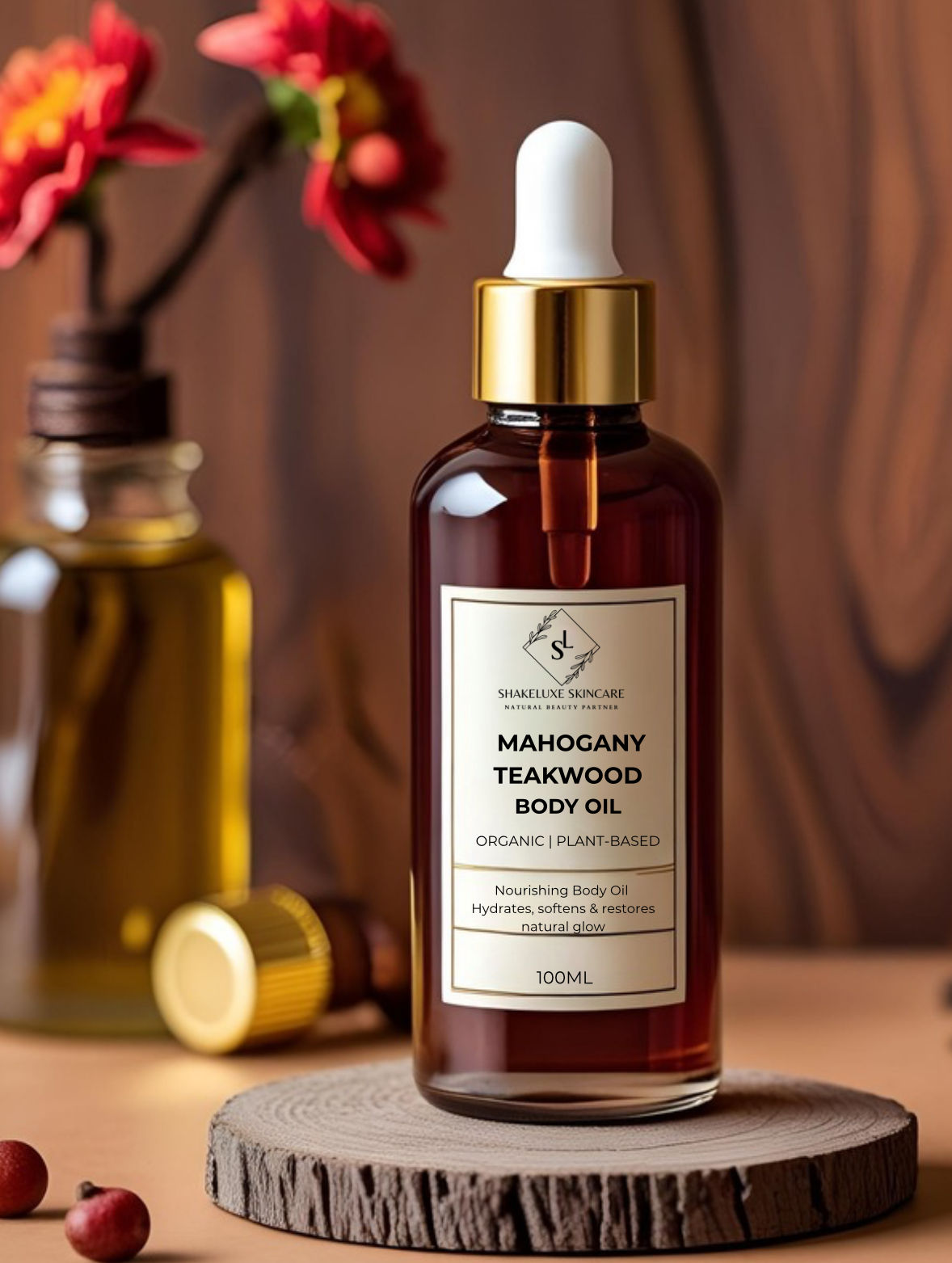MAHOGANY TEAKWOOD BODY OIL