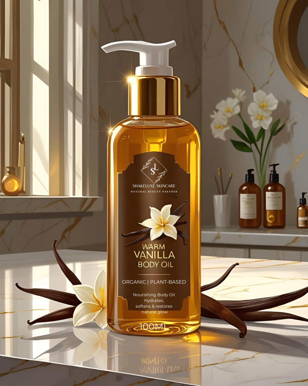 WARM VANILLA BODY OIL