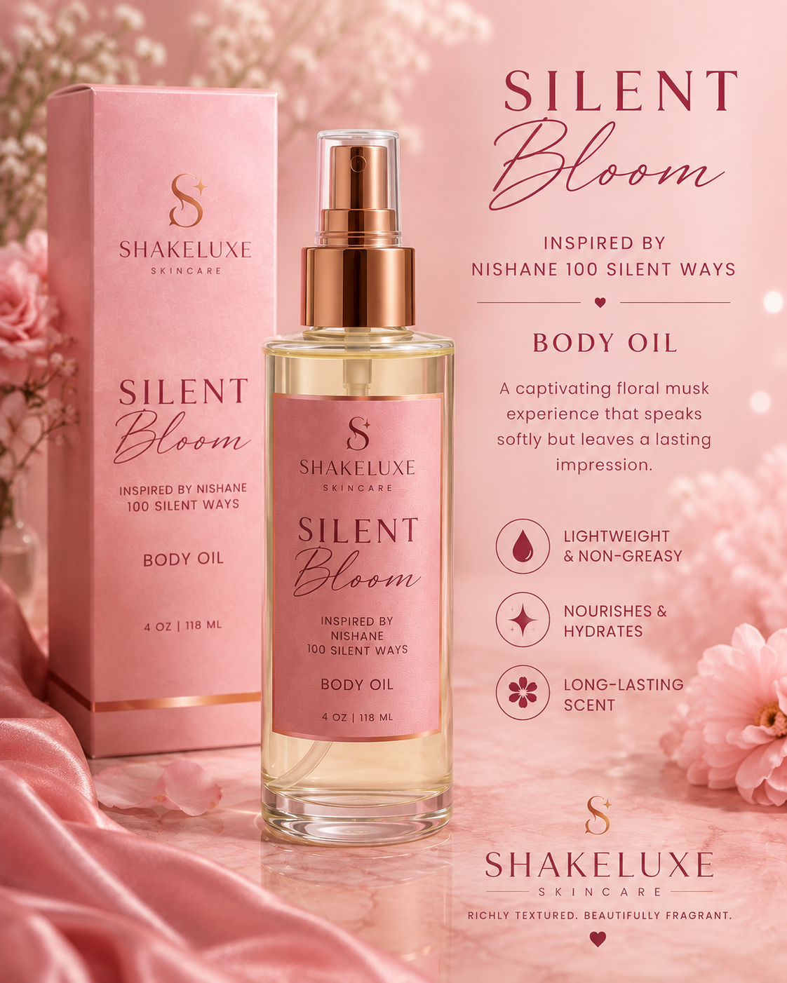 Silent Bloom inspired by Nishane 100 Silent Ways