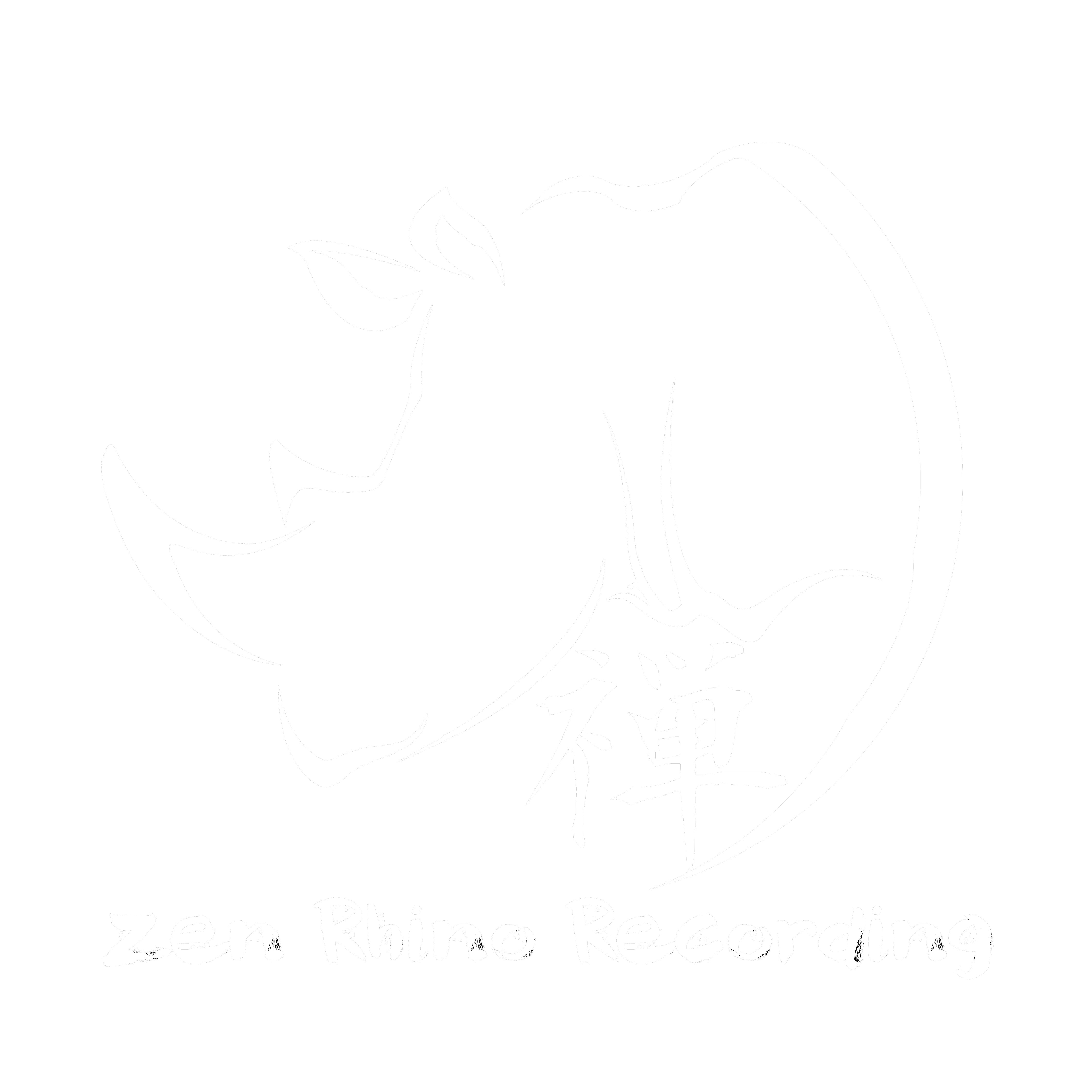 Zen Rhino Logo 375x375 1200 inverse copy