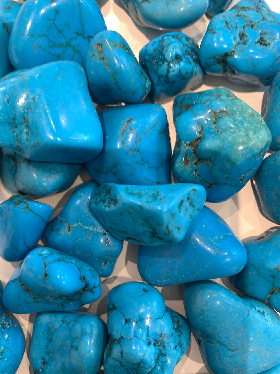 Blue Howlite Crystals