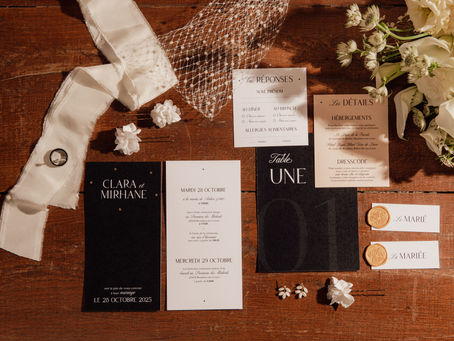 Shooting d'inspiration "Wedding by night"