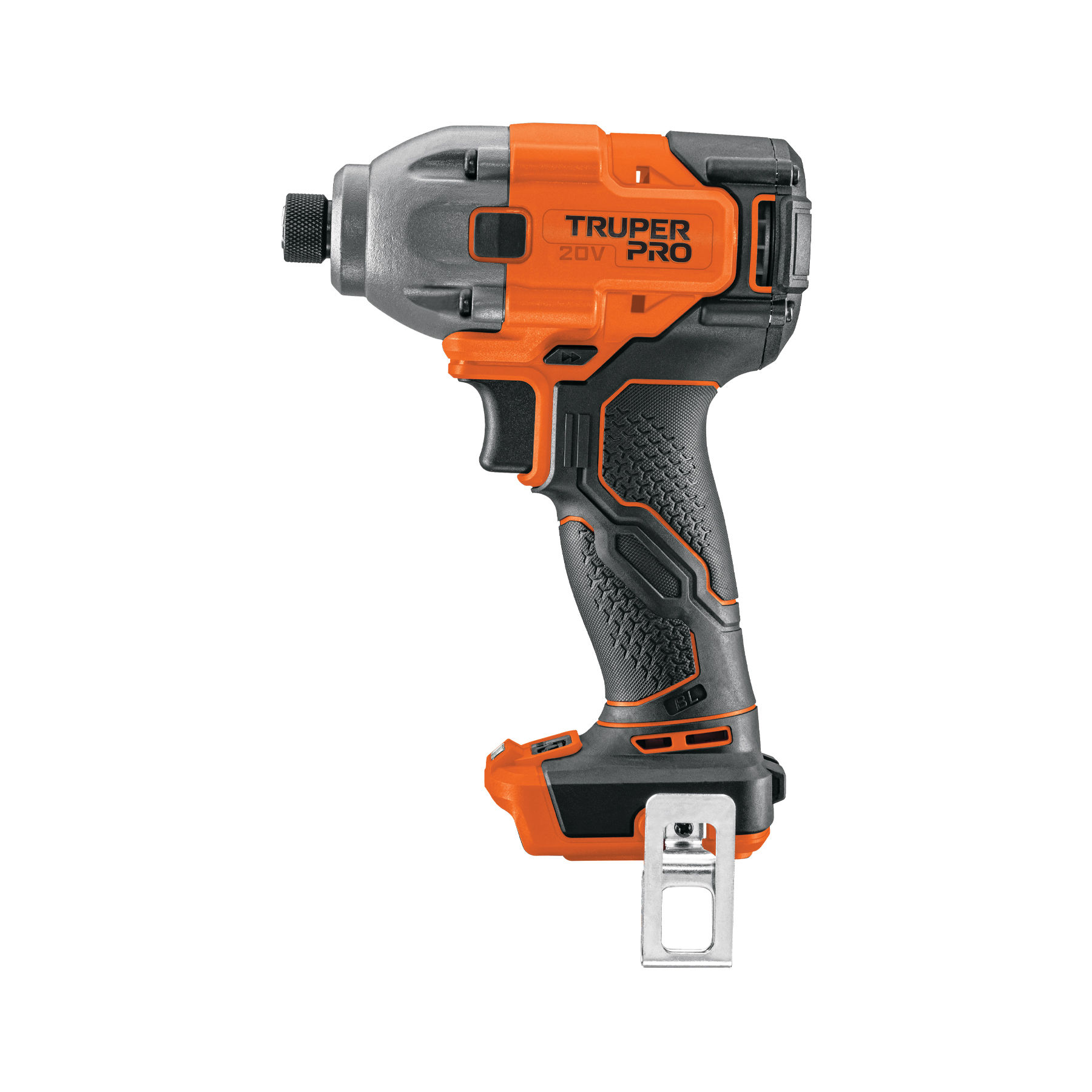 Destornillador de impacto de 1/4", 20V, sin accesorios TRUPER PRO DIMI-20AS