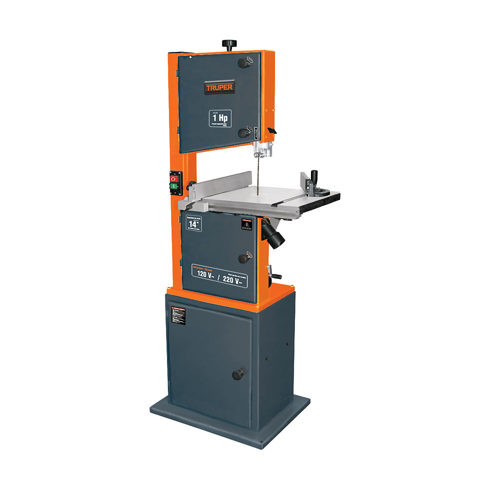 Sierra de cinta 14", 1 HP (750 W) Truper SCI-14E