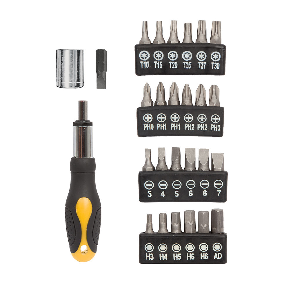 Miniatura: Juego de 39 herramientas 1/4" para mecánico, Pretul JUDA-39P