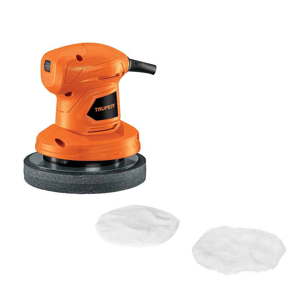 Pulidora roto-orbital compacta de 6", 45W TRUPER PRO PULA-6AM