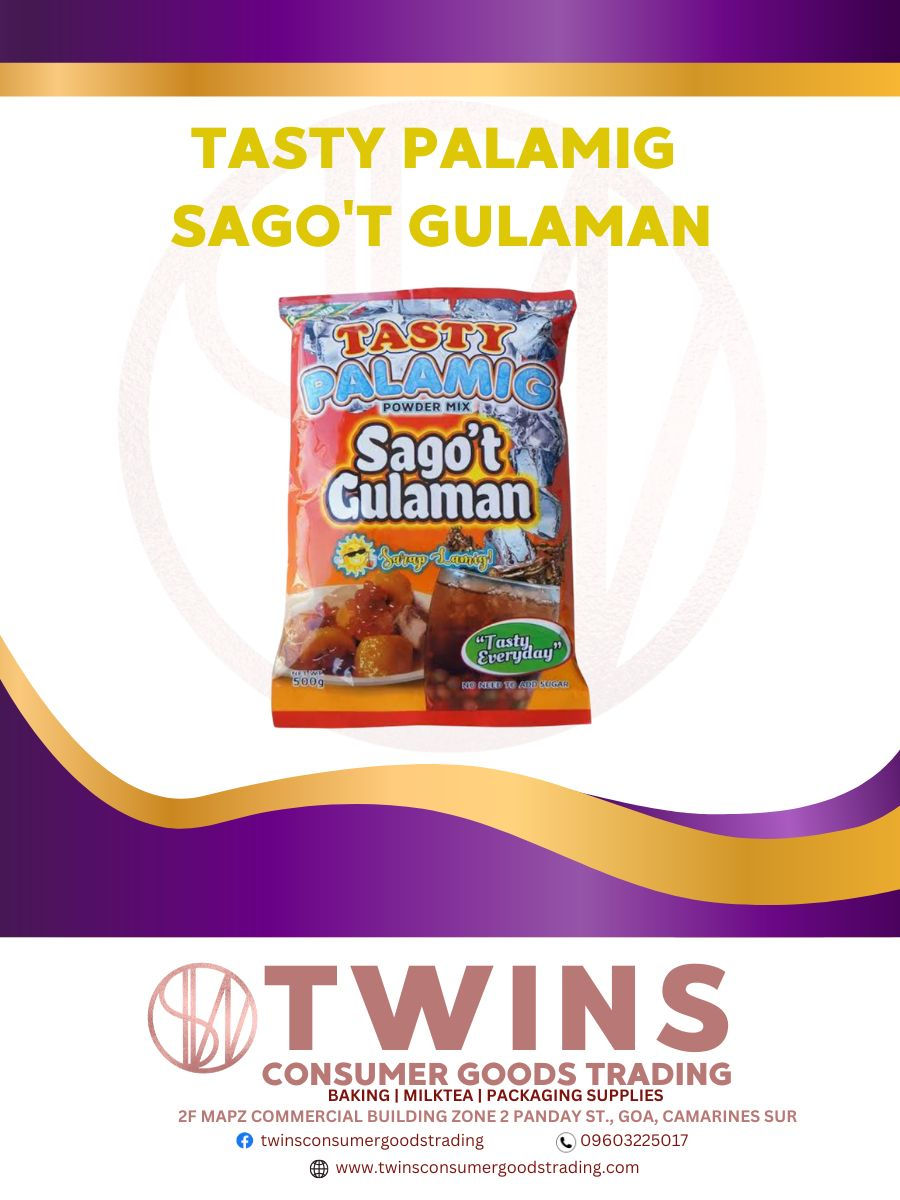 TASTY PALAMIG SAGO'T GULAMAN 500G