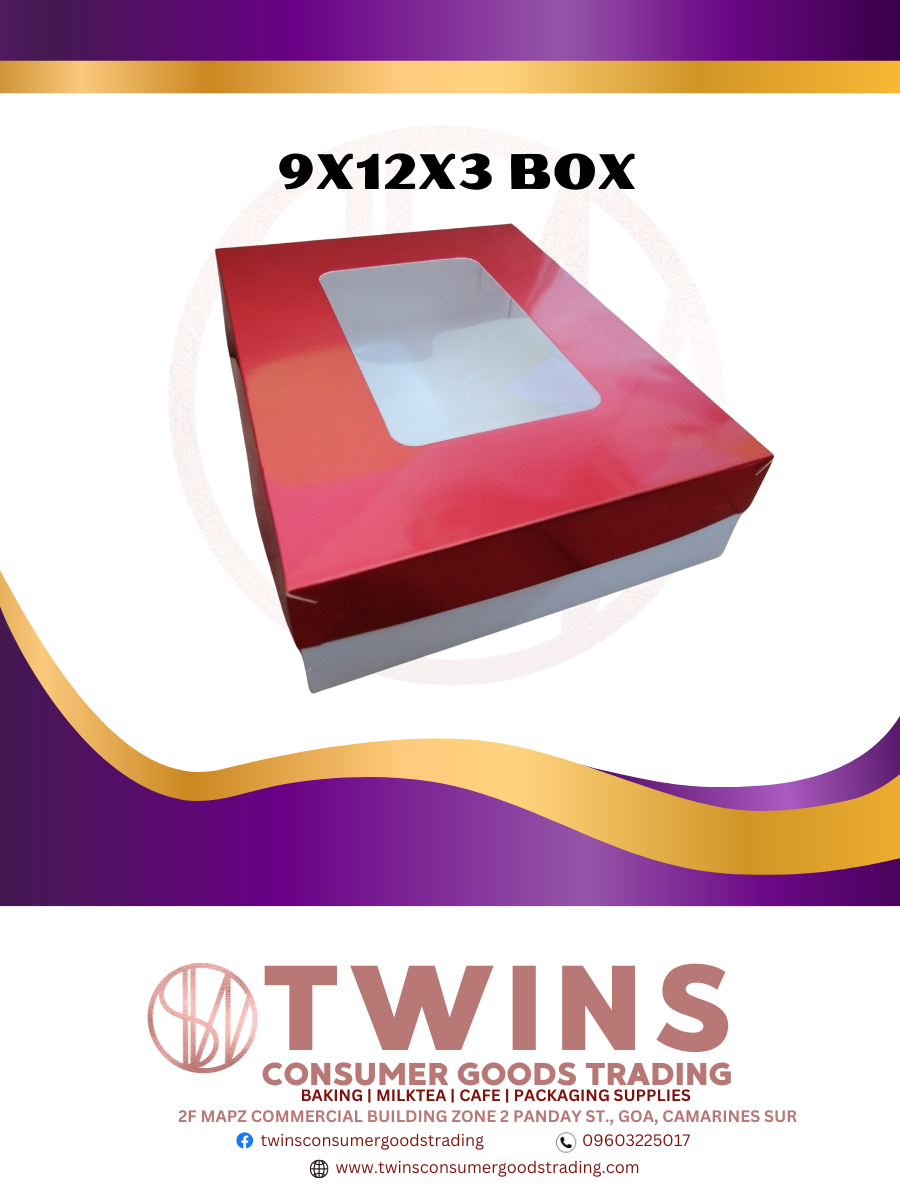 9X12X3 BOX