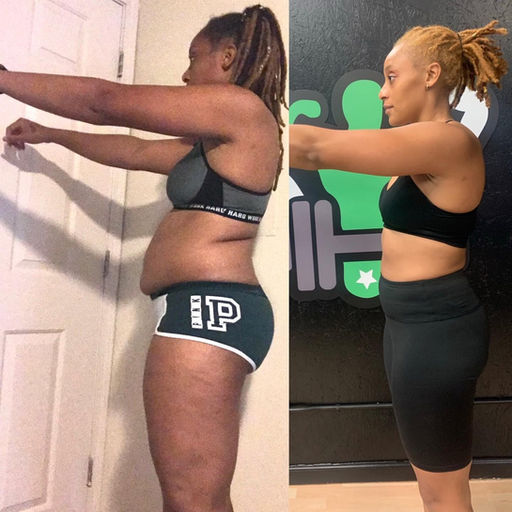 lightweight fitness client results