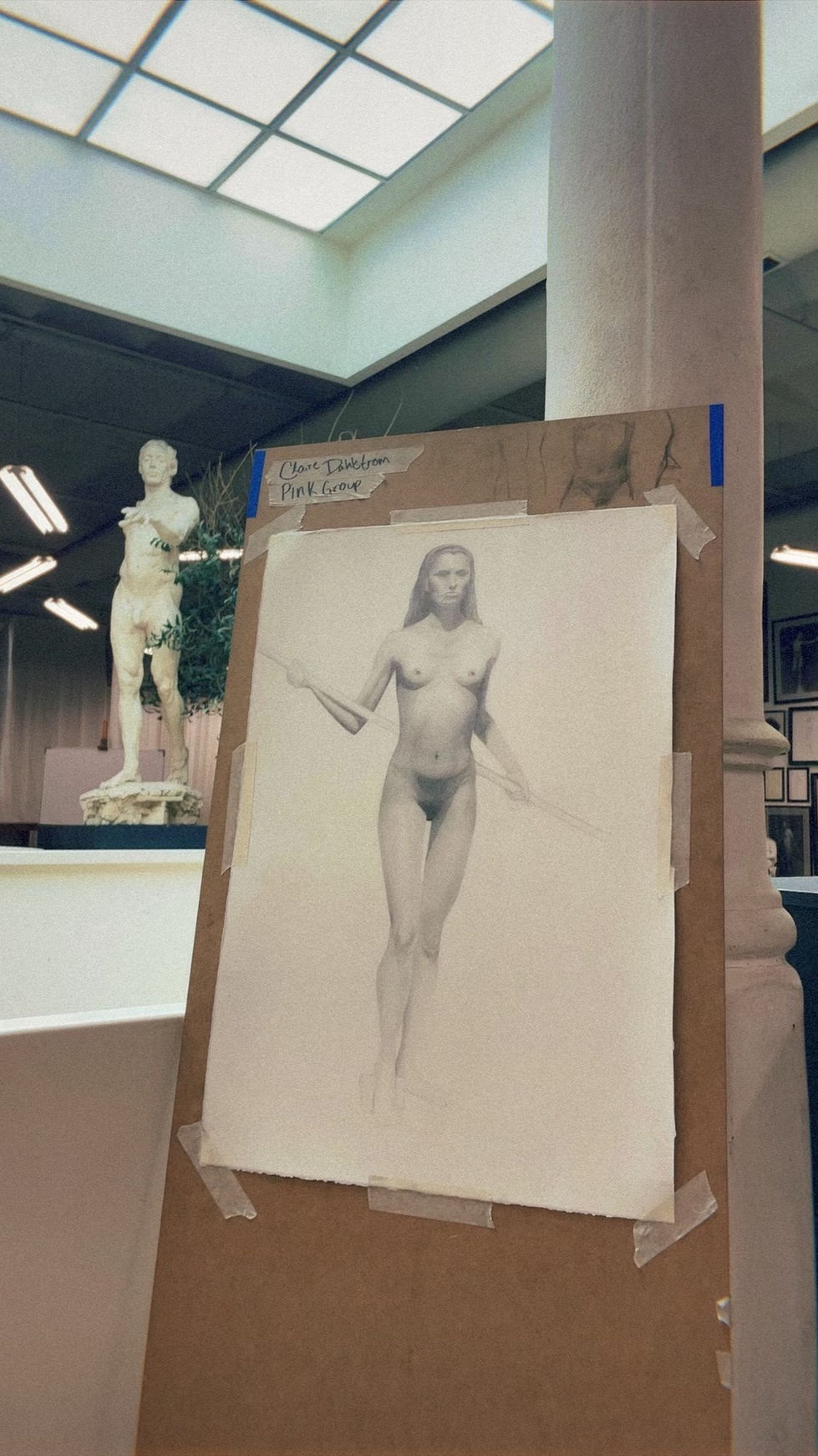 First Graphite Long-Pose, 2024