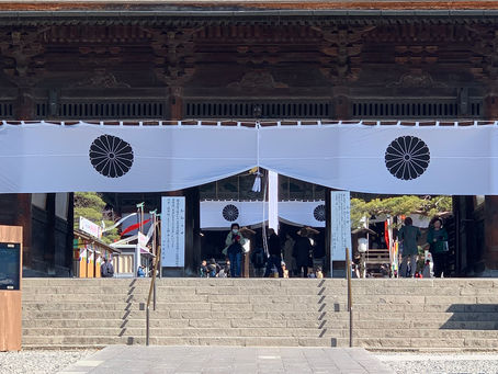 善光寺御開帳　初日！