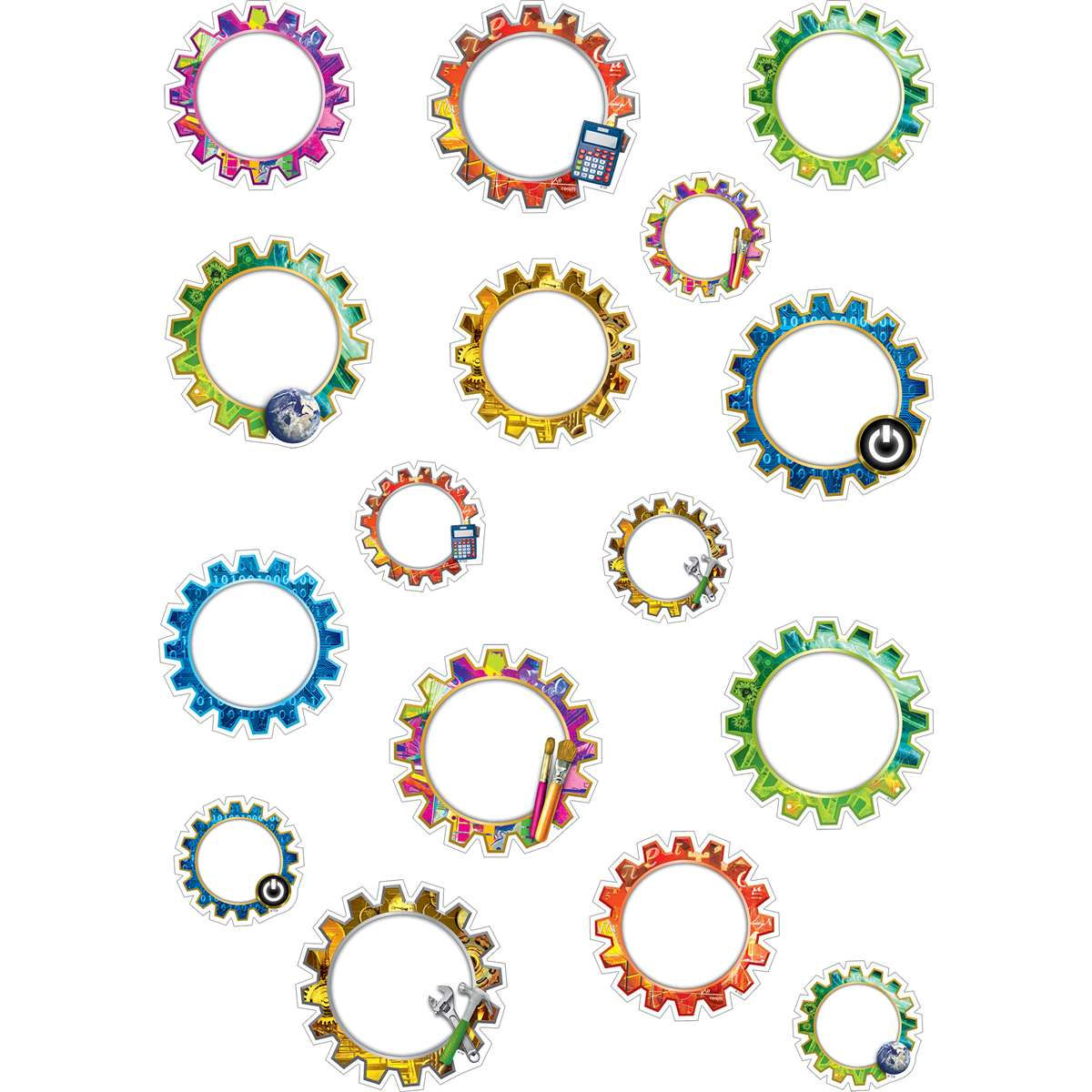 STEAM GEARS ACCENTS - ASSORTED SIZES