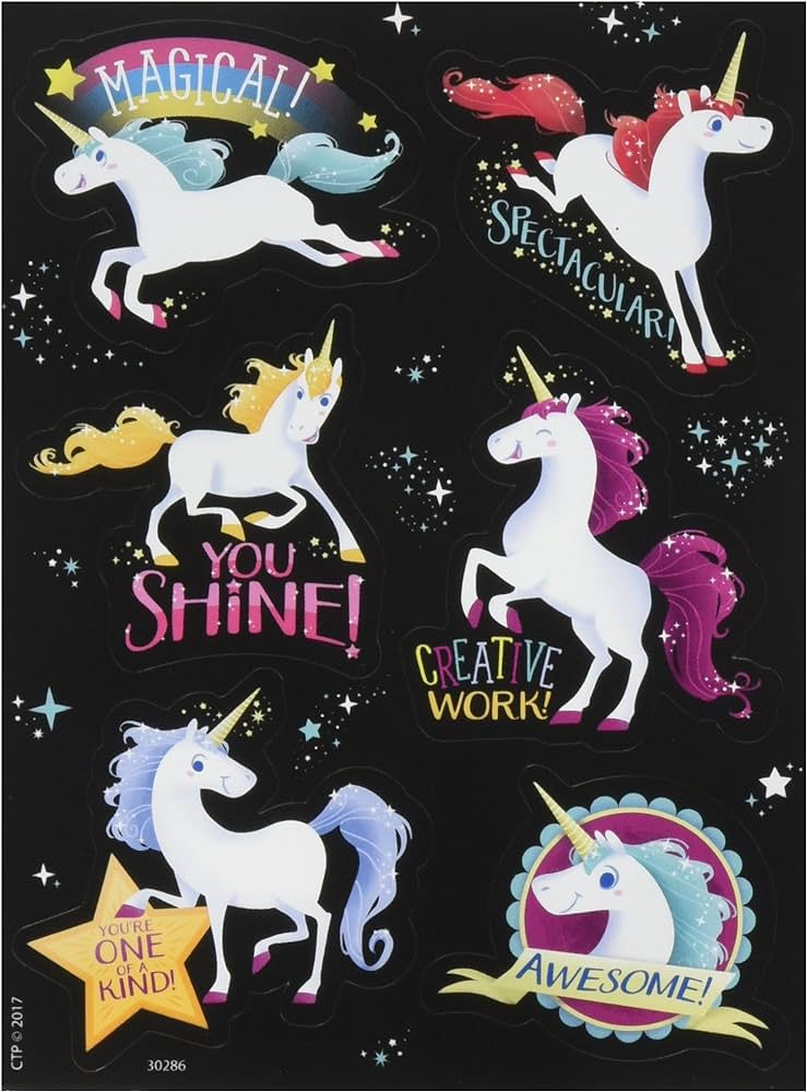 Unicorn Rewards Stickers