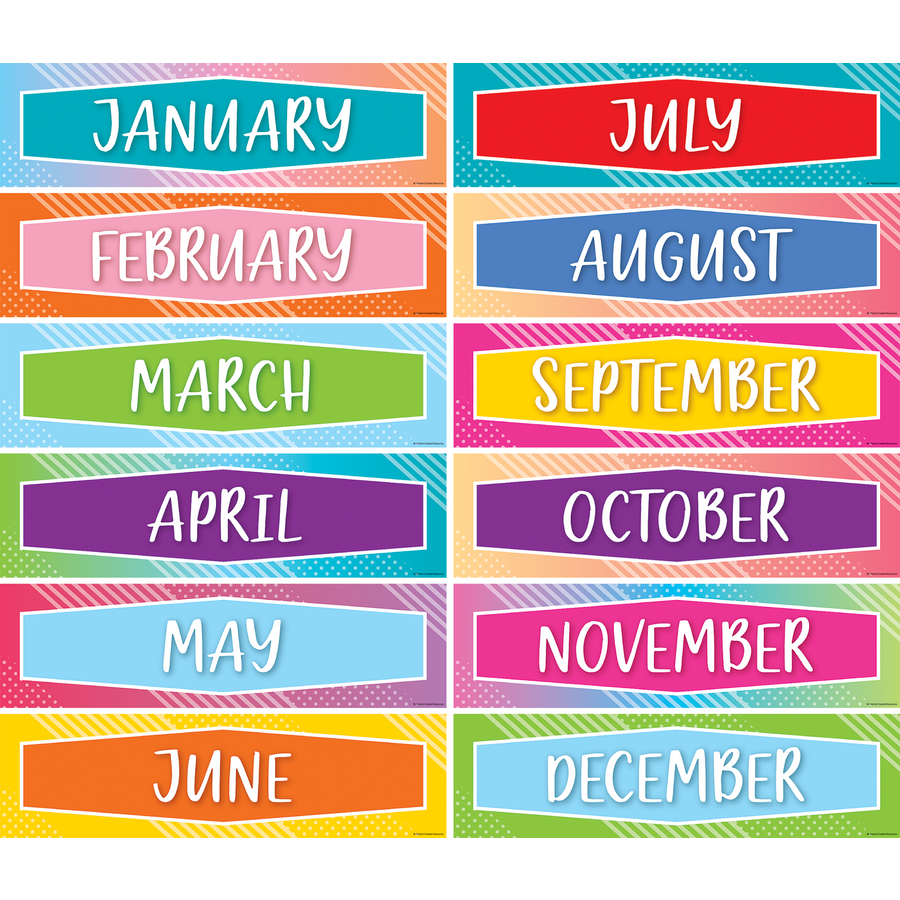 COLORFUL VIBES MONTHLY HEADLINERS