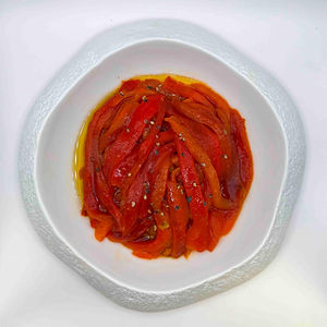 Filets de poivrons rouges