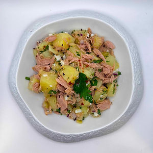 Pommes de terre au thon