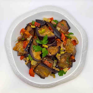Aubergine frites