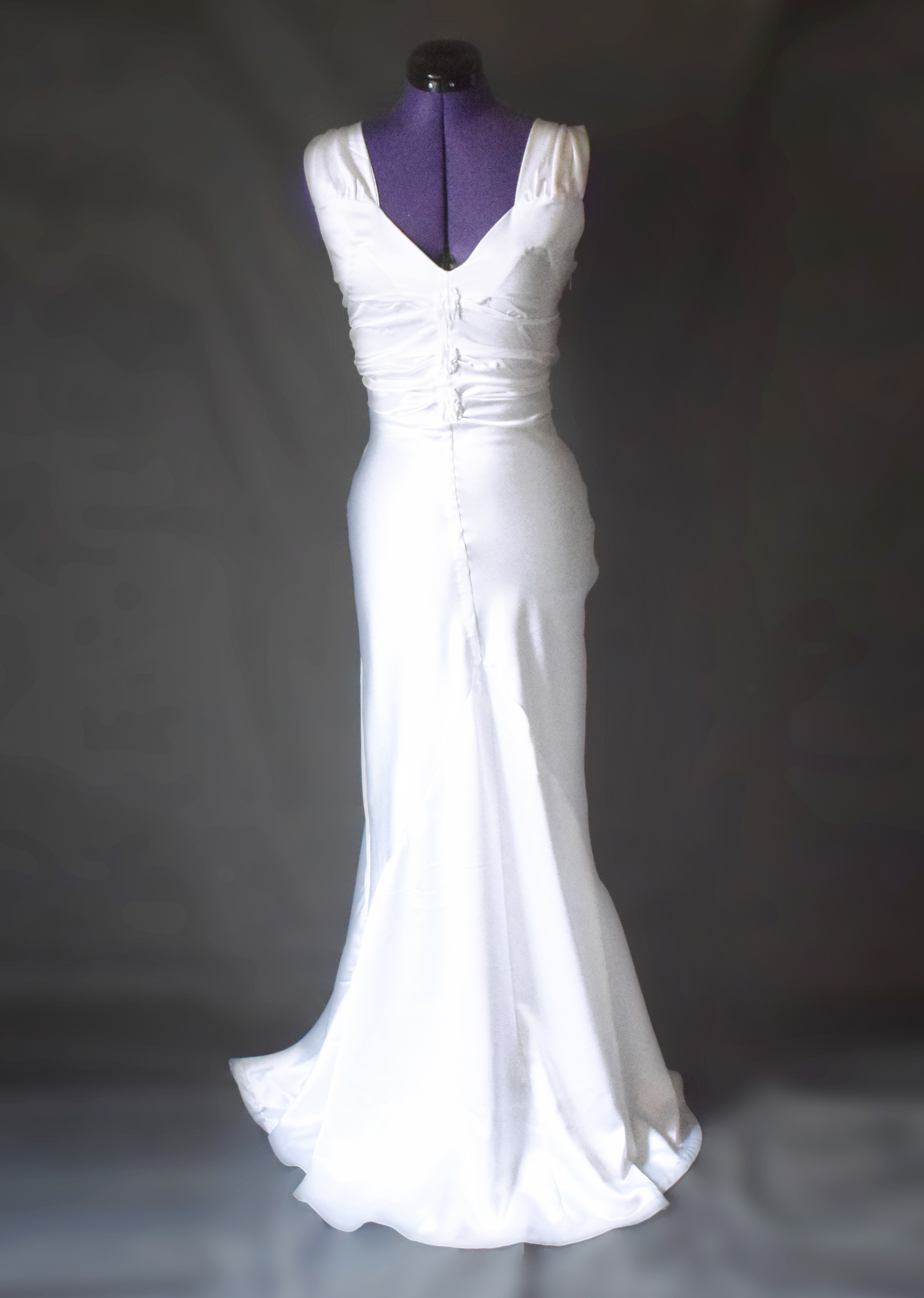 1940's Inspired Wedding Dress